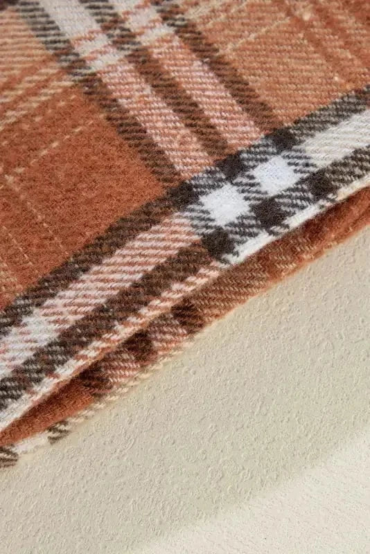 Plaid Shackets Plaid Pizzazz High Low Shacket