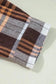 Plaid Shackets Thermal Plaid Patchwork Shacket