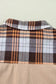 Plaid Shackets Thermal Plaid Patchwork Shacket