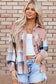 Plaid Shackets Urban Patch Plaid Shacket