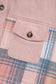 Plaid Shackets Urban Patch Plaid Shacket