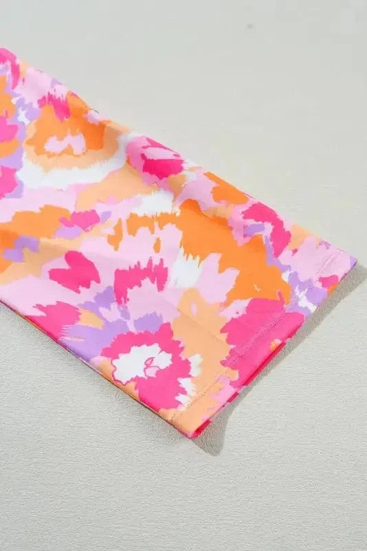 Plus Size Blouses Blossom Curve V-Neck Blouse