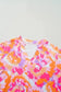 Plus Size Blouses Blossom Curve V-Neck Blouse