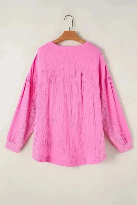 Plus Size Blouses Buttoned Beauty Plus Blouse