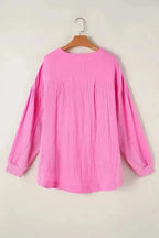 Plus Size Blouses Buttoned Beauty Plus Blouse