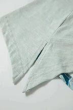 Plus Size Blouses Curvy Petal Patchwork Blouse