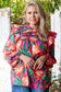 Plus Size Blouses Floral Elegance Plus Blouse