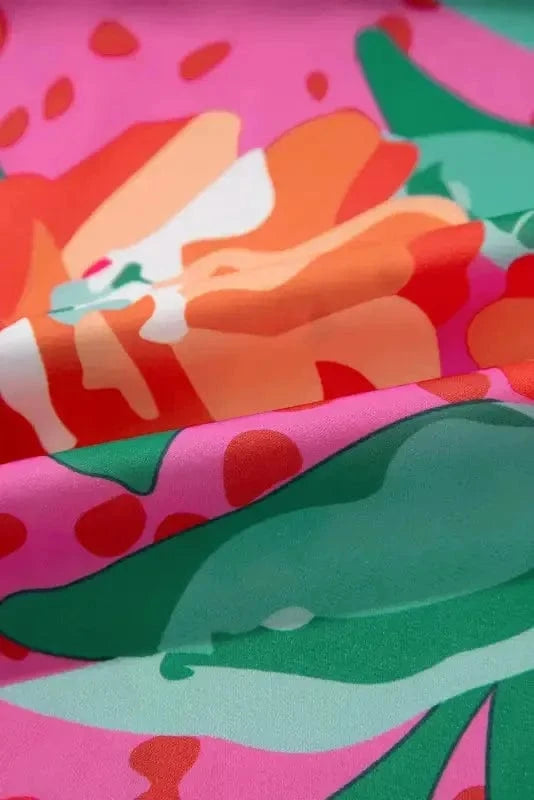 Plus Size Blouses Floral Elegance Plus Blouse