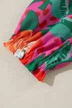 Plus Size Blouses Floral Elegance Plus Blouse