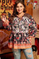 Plus Size Blouses Paisley Charm Plus Size V-Neck Blouse