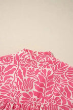 Plus Size Blouses Peony Puff Plus Top