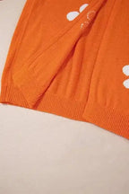 Plus Size Cardigans BlossomPlus Orange Floral Cardigan