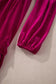 Plus Size Dresses Shirred Velvet Maxi Dress