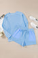 Plus Size Loungewear Skyline Ribbed Lounge Set