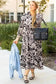 Plus Size Maxi Dresses Floral Grace Collared Maxi Dress