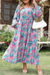 Plus Size Maxi Dresses Floral Serenity Plus Maxi Dress