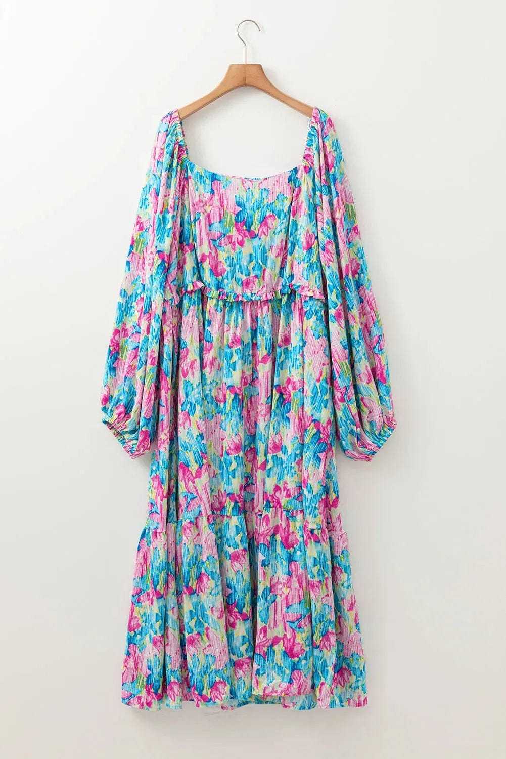 Plus Size Maxi Dresses Floral Serenity Plus Maxi Dress