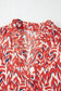 Plus Size Maxi Dresses Red Abstract Beauty Maxi Dress - Plus Size