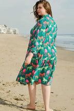 Plus Size Midi Dresses Horse Haven Curve Midi Dress