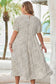 Plus Size Midi Dresses Leopard Luxe Flared Dress - Midi Plus Size