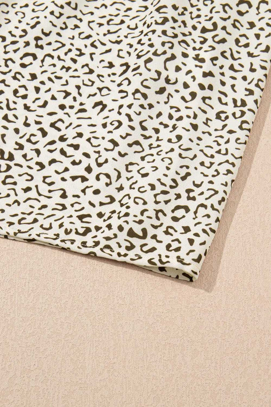 Plus Size Midi Dresses Leopard Luxe Flared Dress - Midi Plus Size