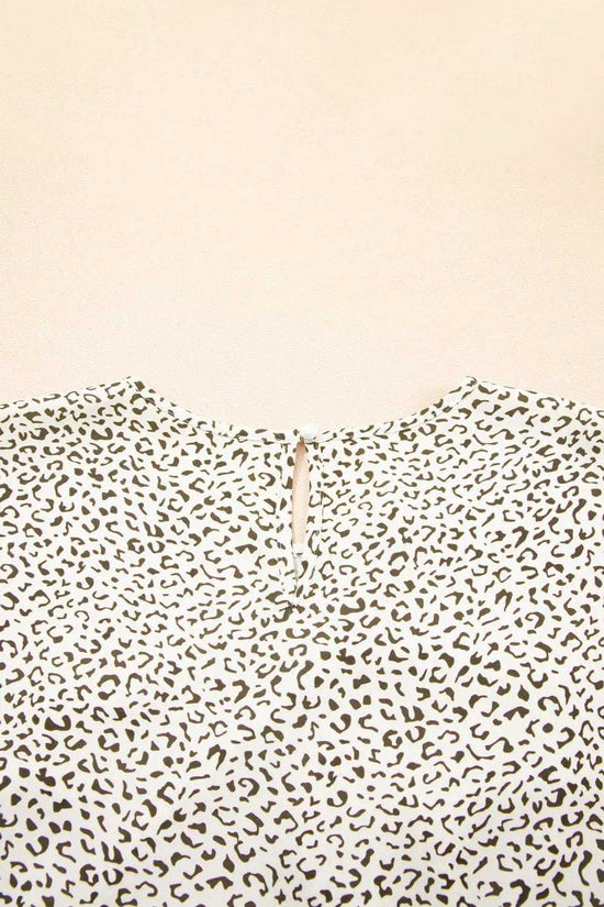 Plus Size Midi Dresses Leopard Luxe Flared Dress - Midi Plus Size