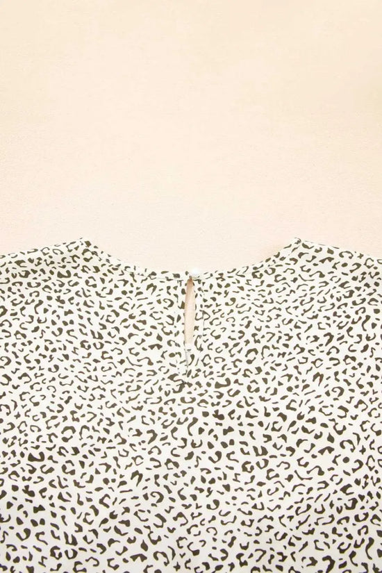 Plus Size Midi Dresses Leopard Luxe Flared Dress - Midi Plus Size