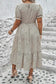Plus Size Midi Dresses Leopard Luxe Flared Dress - Midi Plus Size