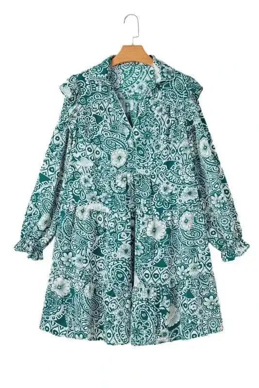 Plus Size Mini Dresses Blooming Beauty Plus Dress