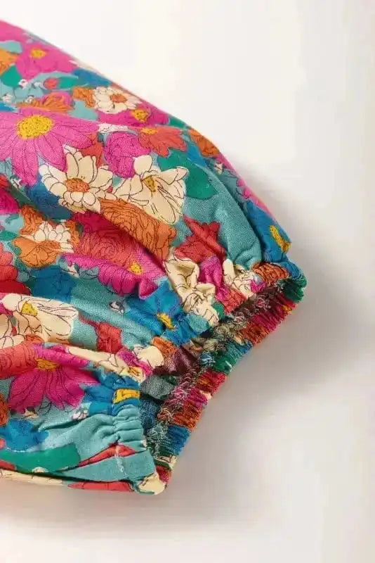 Plus Size Mini Dresses Curvy Floral Charm Mini Dress - Plus Size