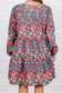 Plus Size Mini Dresses Curvy Floral Charm Mini Dress - Plus Size