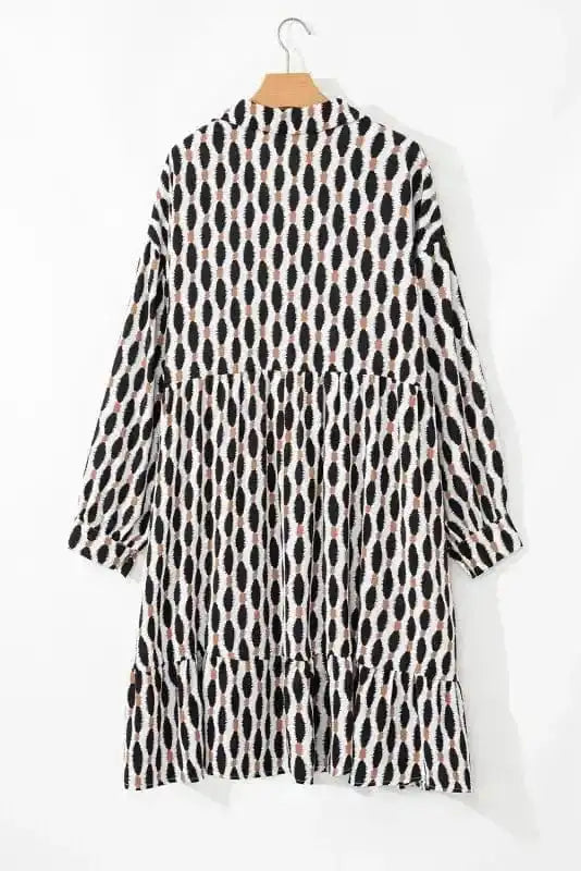 Plus Size Mini Dresses GeoVogue Plus Size Dress