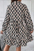 Plus Size Mini Dresses GeoVogue Plus Size Dress