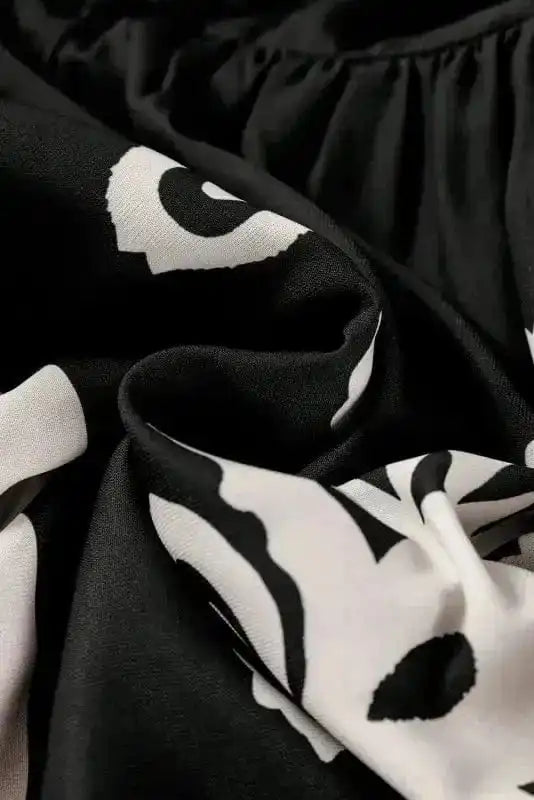 Plus Size Mini Dresses Western Bloom Fringe Dress