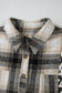 Plus Size Outerwear Plaid & Leopard Fusion Shacket