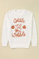 Plus Size Sweaters Cozy Crochet Plus Sweater - Gobble 'Til You Wobble Edition