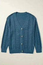 Plus Size Sweaters CozyComfort Plus Size Open Knit Cardigan