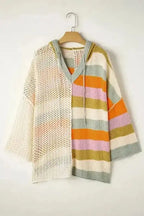 Plus Size Sweaters Hooded Harmony Pointelle Sweater