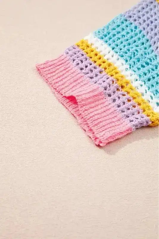 Plus Size Sweaters Open Knit Plus Sweater