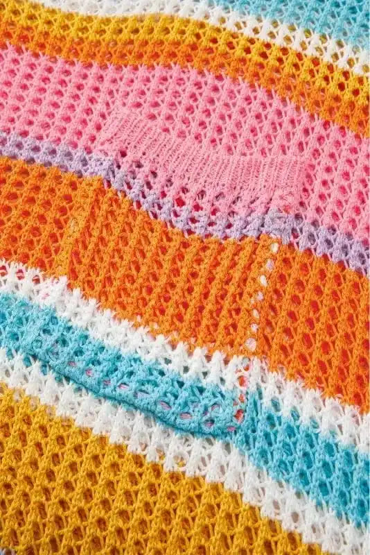 Plus Size Sweaters Open Knit Plus Sweater