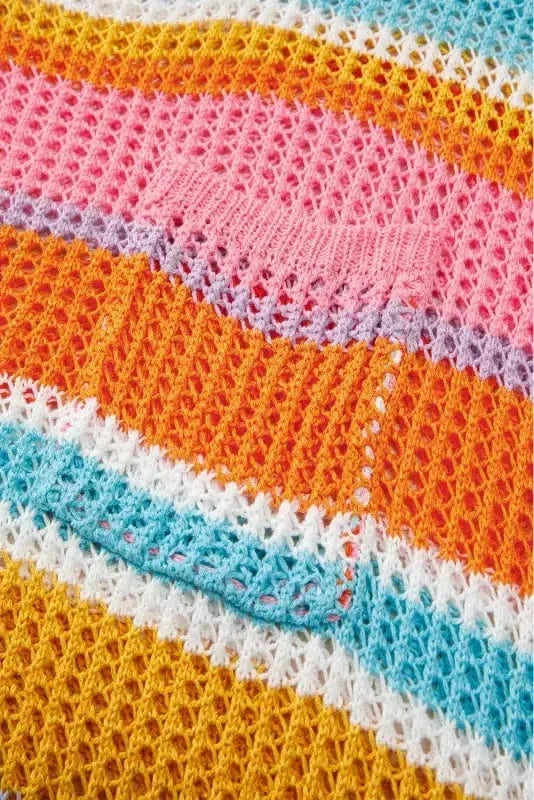 Plus Size Sweaters Open Knit Plus Sweater