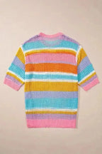 Plus Size Sweaters Open Knit Plus Sweater