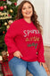 Plus Size Sweaters Plus Size Red Sparkle Tinsel Sweater