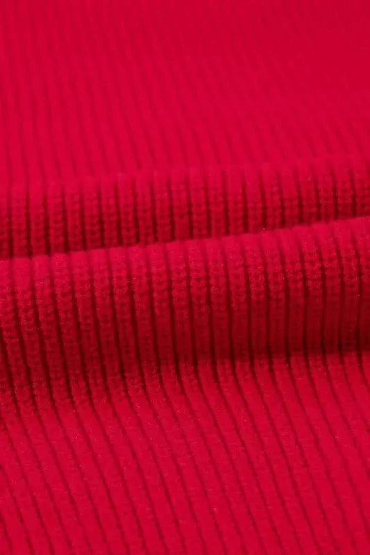 Plus Size Sweaters Plus Size Red Sparkle Tinsel Sweater