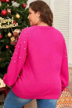 Plus Size Sweaters Strawberry Blush Plus Size Sweater