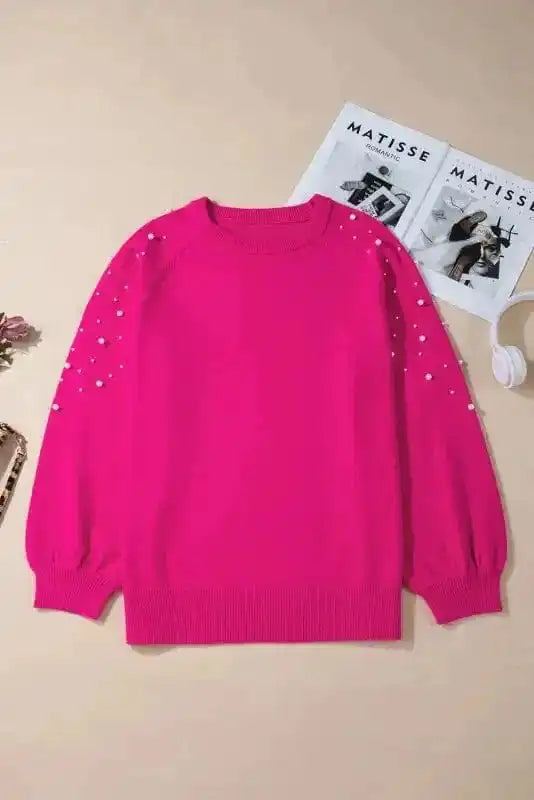 Plus Size Sweaters Strawberry Blush Plus Size Sweater