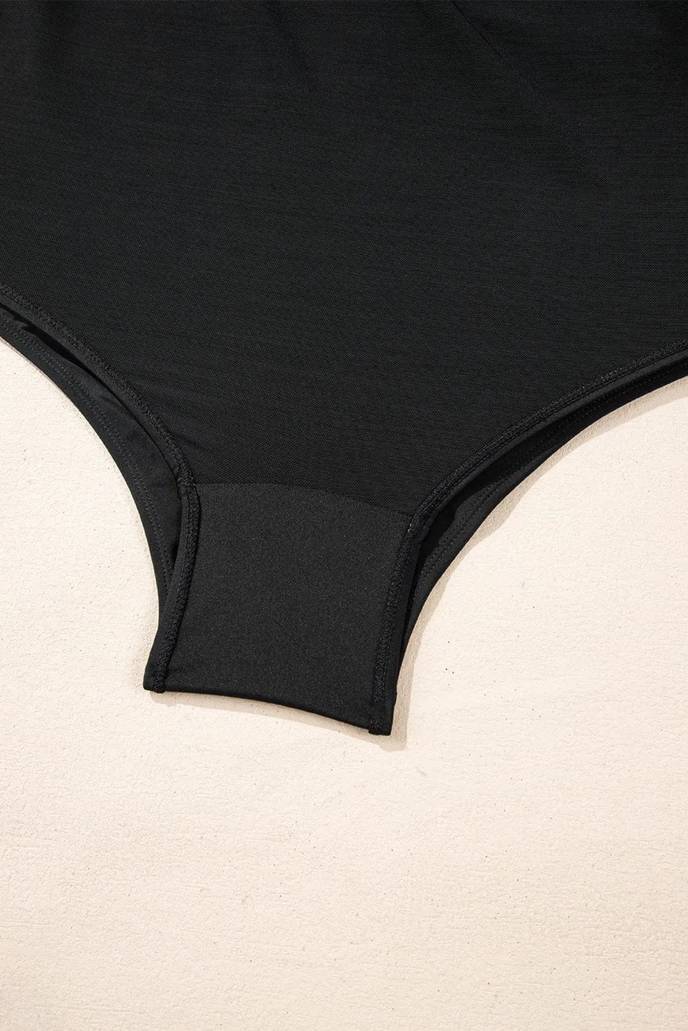 Plus Size Swimwear Elegant Black Swimsuit - Plus Size