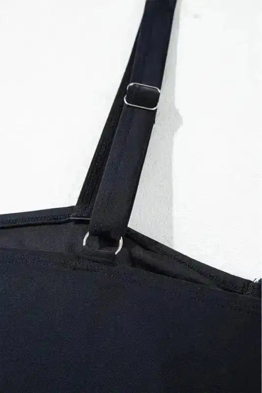 Plus Size Swimwear Geometric Glam Tankini - Plus Size