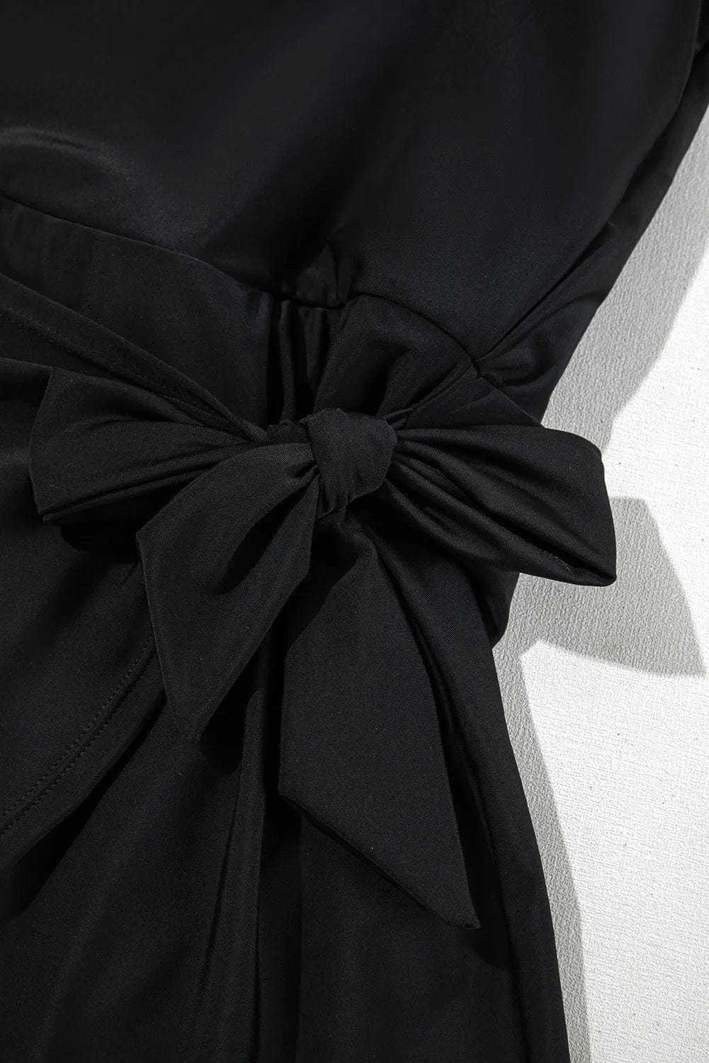 Plus Size Swimwear Knotted Elegance Plus Swimsuit