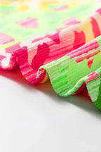 Plus Size T-Shirts Chromatic Cat Knit Top